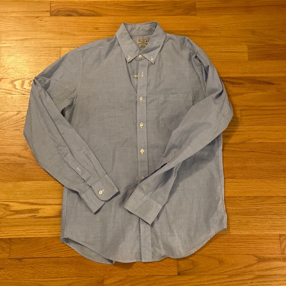 Blue J crew button down, like new - Picture 1 of 3